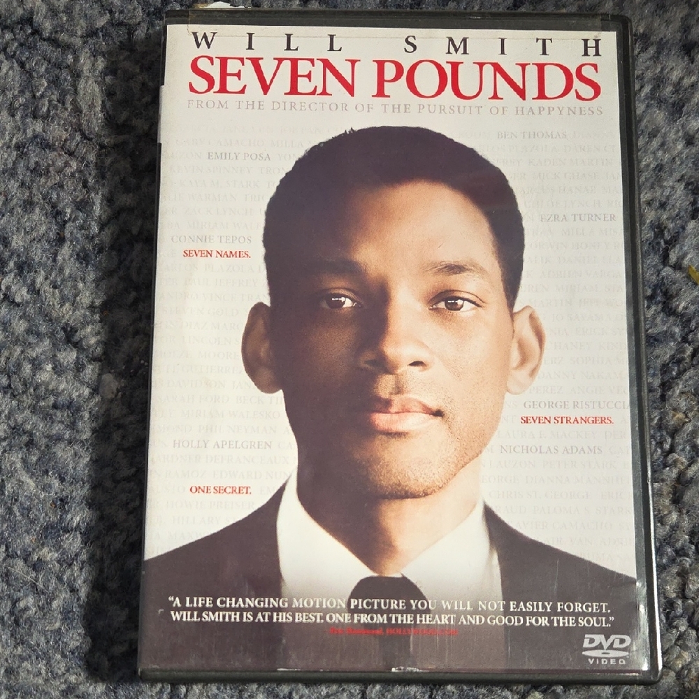 💚FOR SALE ONLY NO TRADES 💚Seven Pounds Dvd